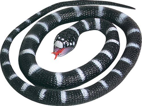 Stuffed Animal: Rubber King Snake 26”