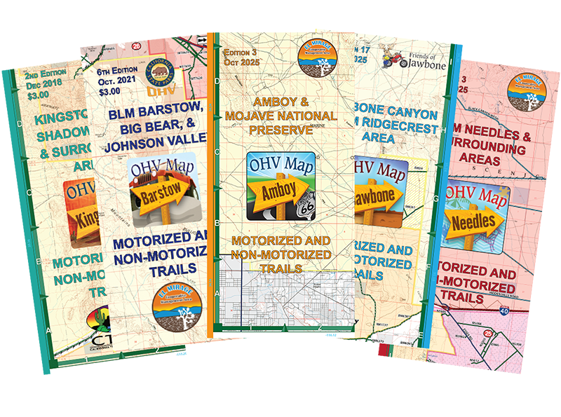 OHV Map Bundle 2 (East Mojave Areas)