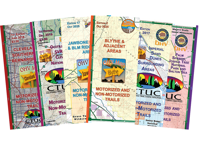OHV Map Bundle 3 (Southeast California)